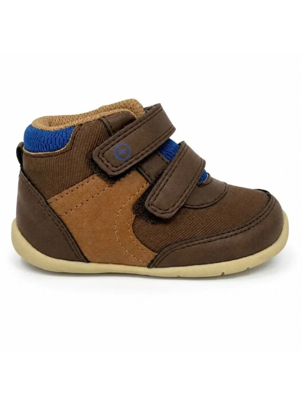 Stride Rite Bennet Supportive Toddler Boys Sneaker Size 5 Hook Loop Early Walker